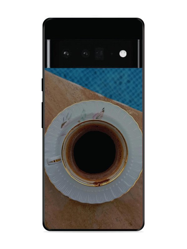 Google Pixel 6 Pro Black Tea Cup Saucer