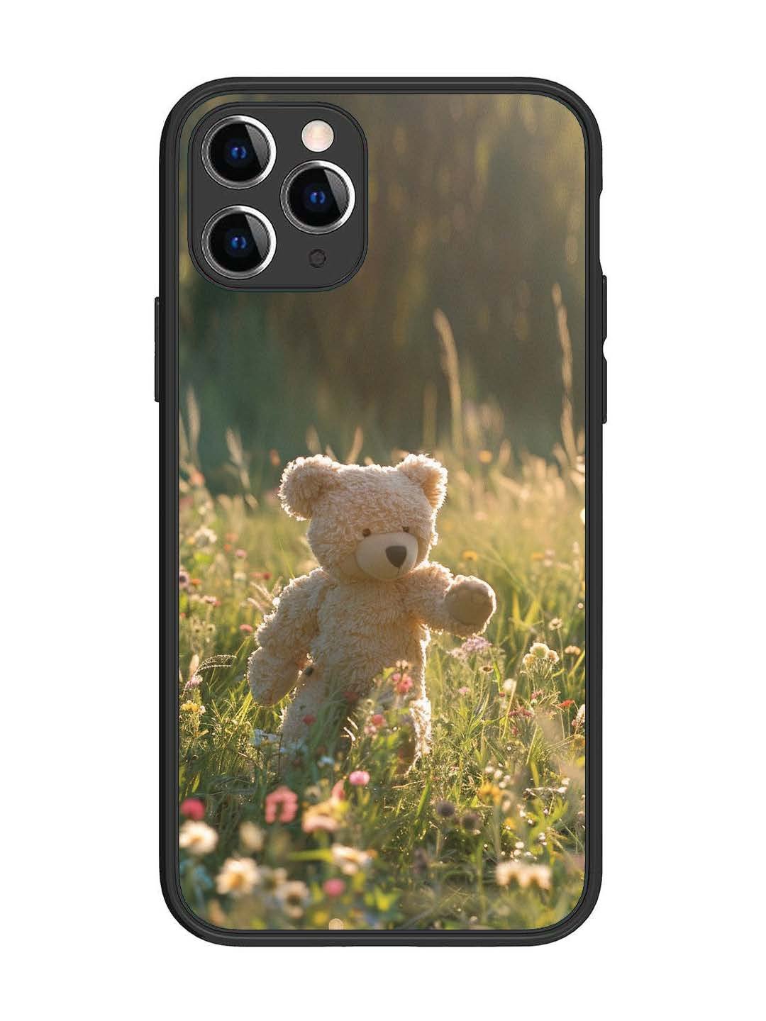 iPhone 11 Pro Teddy Bear Outdoors