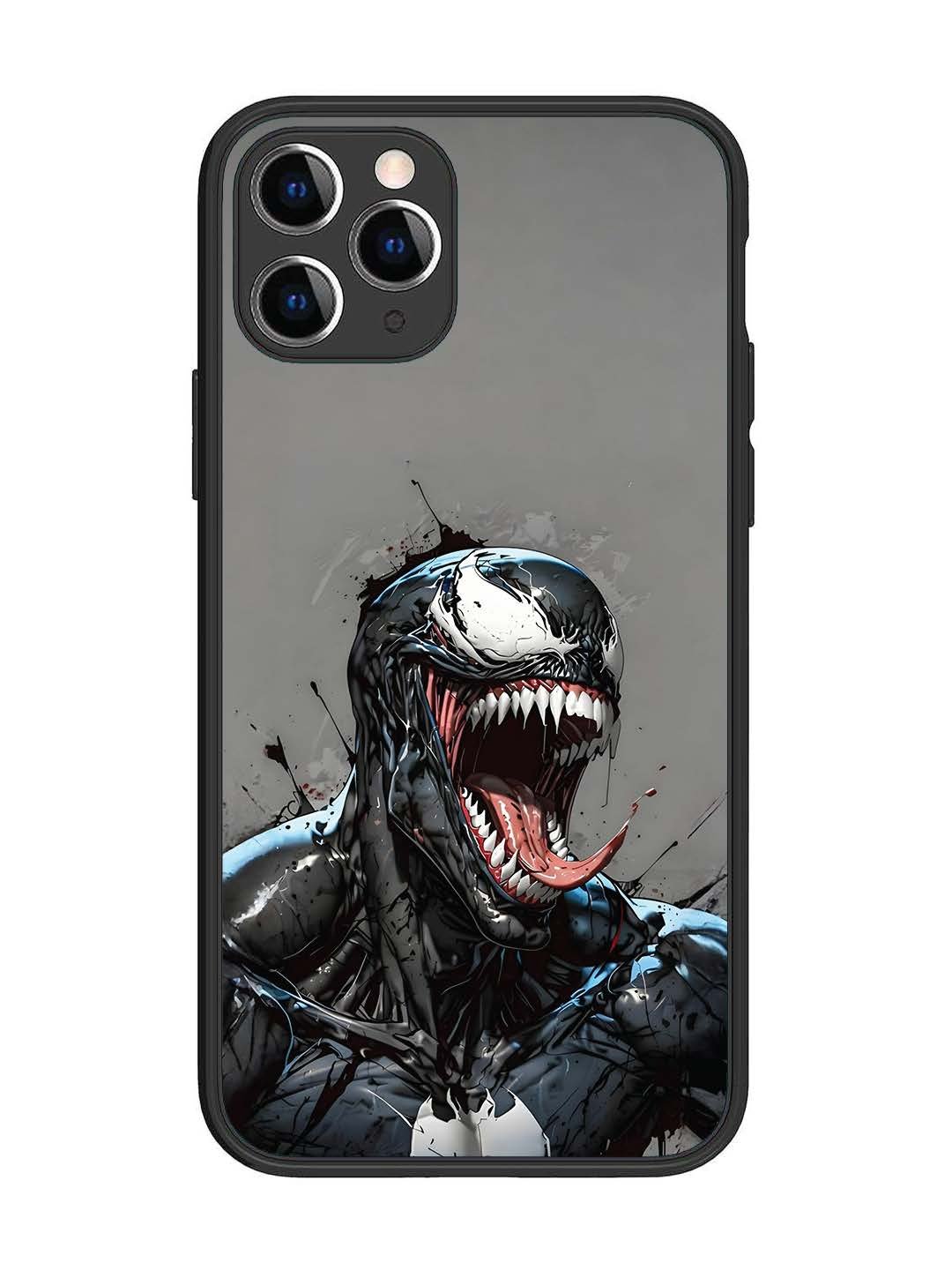 iPhone 11 Pro Venom Symbiote Grin Art