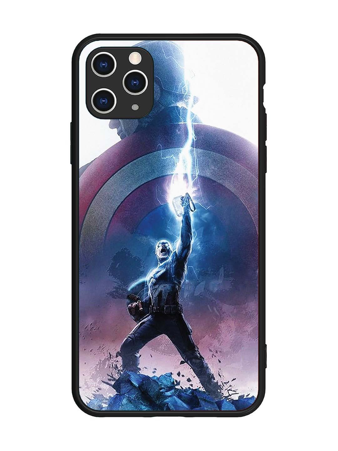 iPhone 11 Pro Max captain-america-thor-hammer-lightning