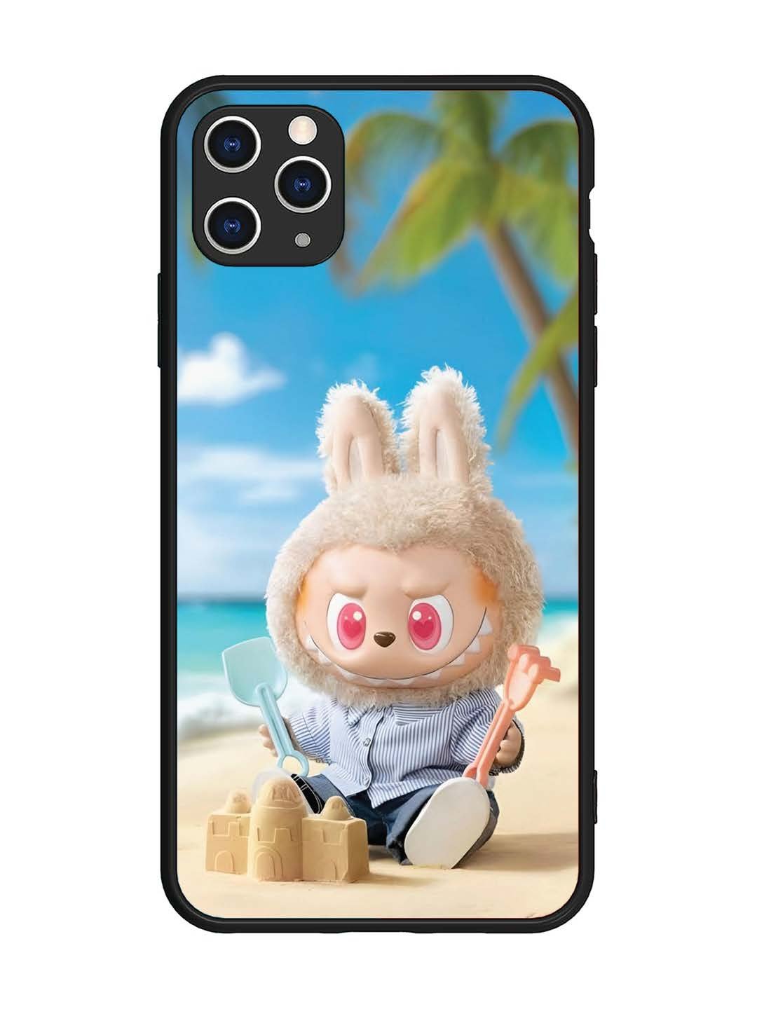 iPhone 11 Pro Max Labubu at the Beach
