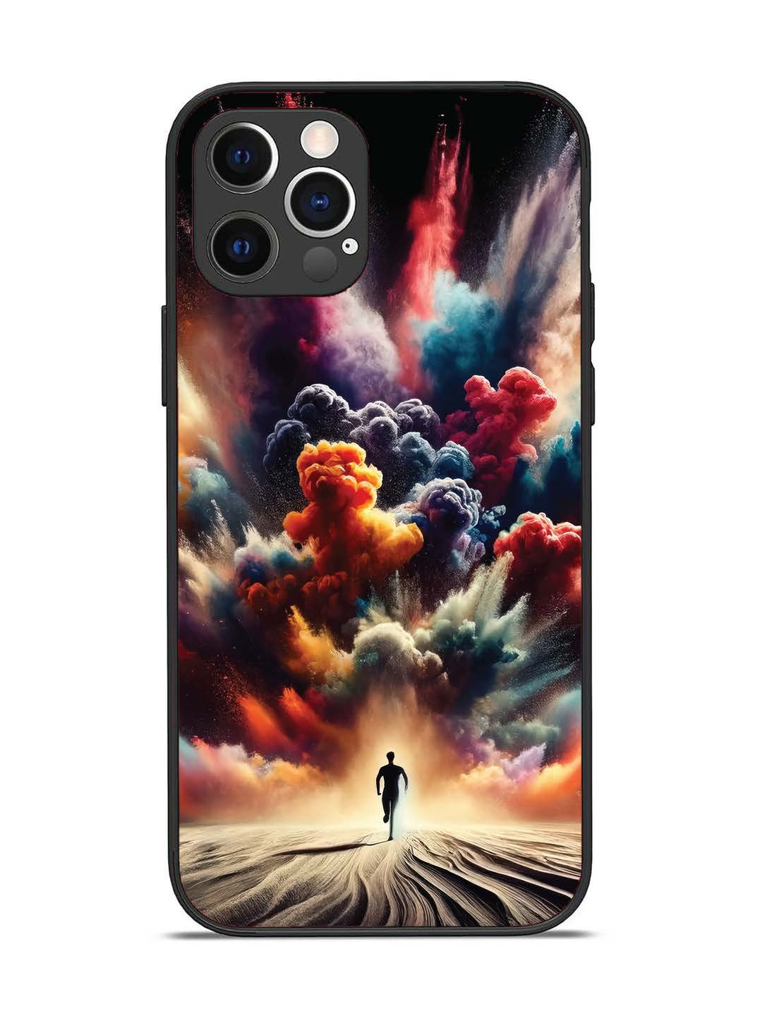 iPhone 12 Pro colorful-blast-explosion