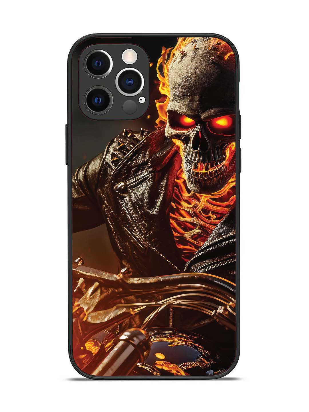 iPhone 12 Pro ghost-rider-marvel-superhero