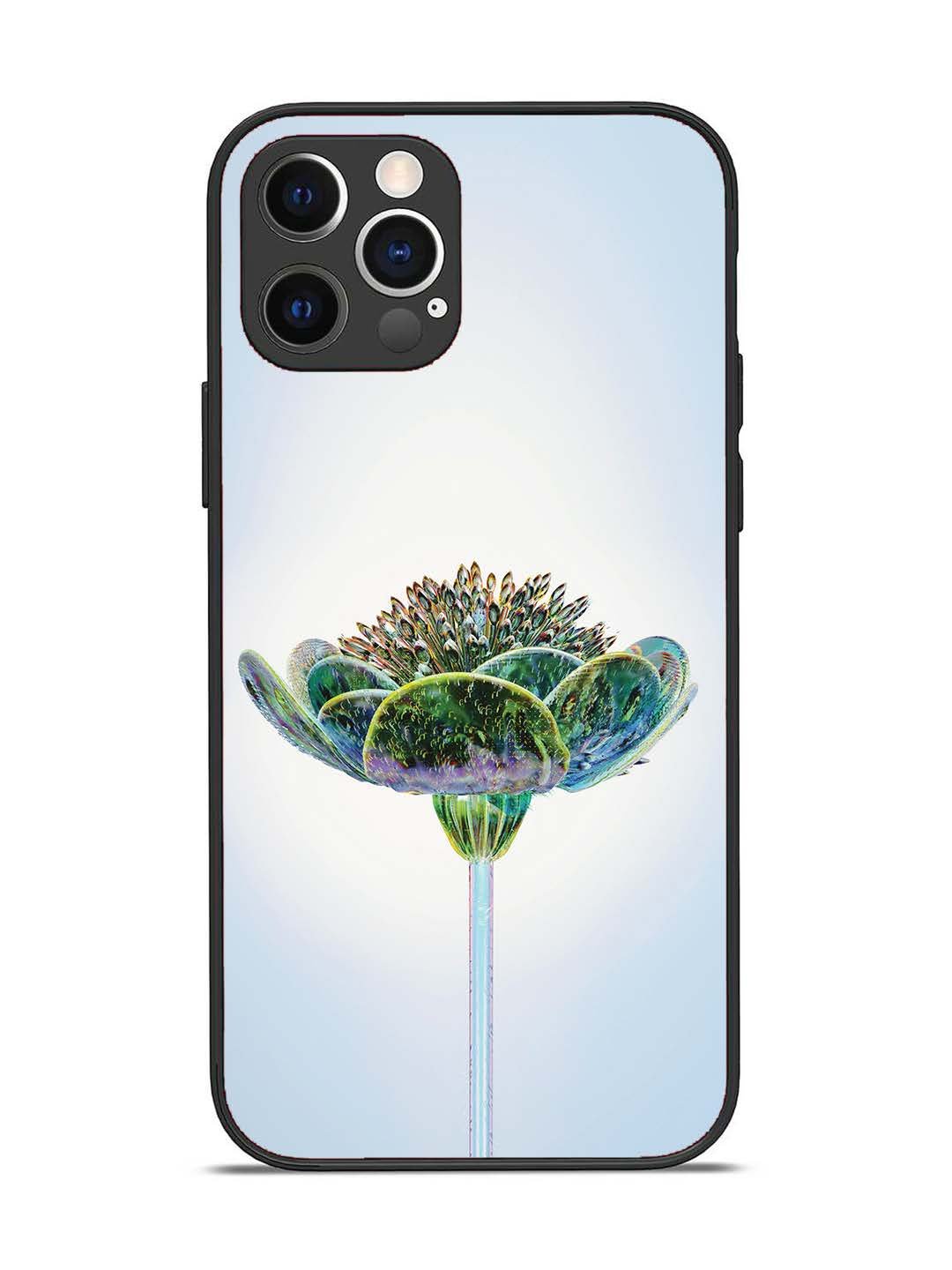 iPhone 12 Pro Liquid Glass Chromatic Flower