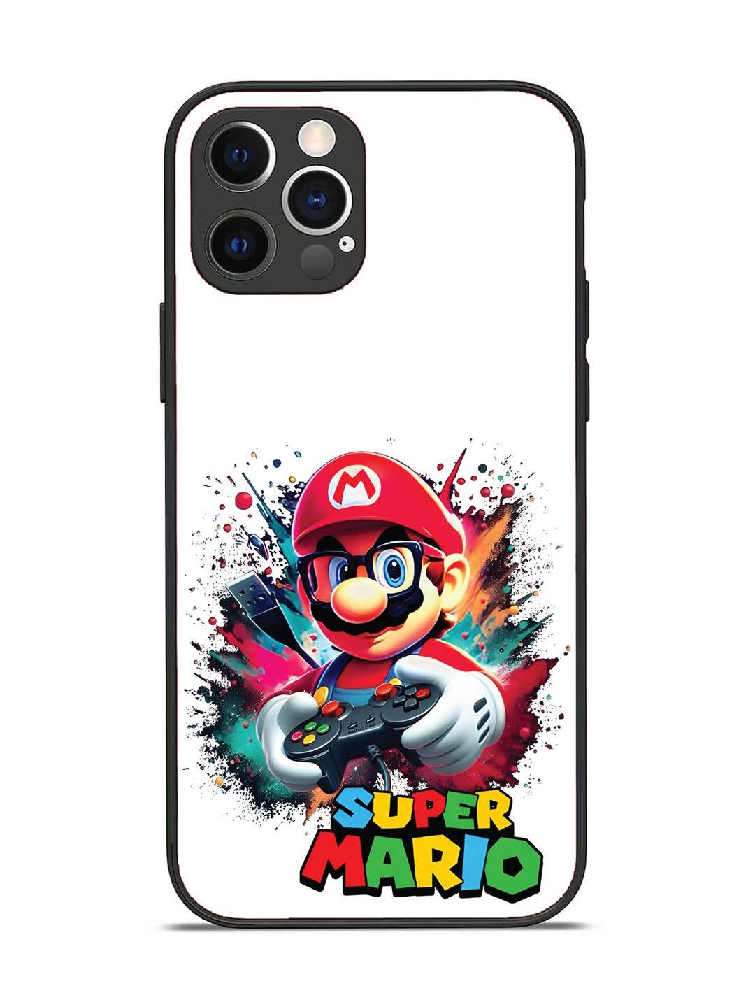 iPhone 12 Pro Modern Mario Pro Gamer Splash