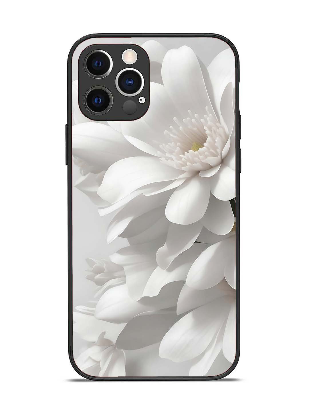 iPhone 12 Pro Soft Focus Purity white Flower
