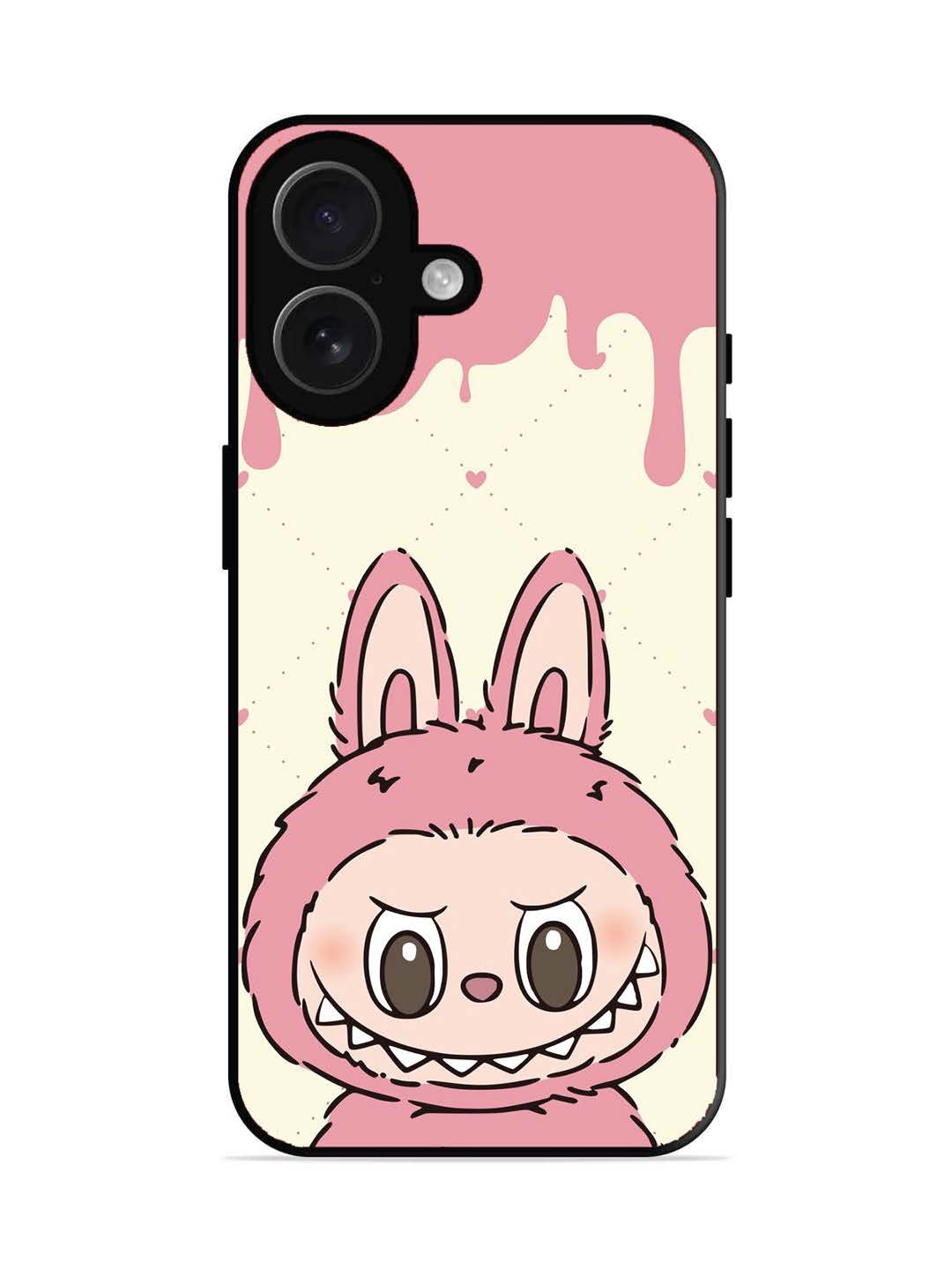 iPhone 16 Labubu Closeup Pink