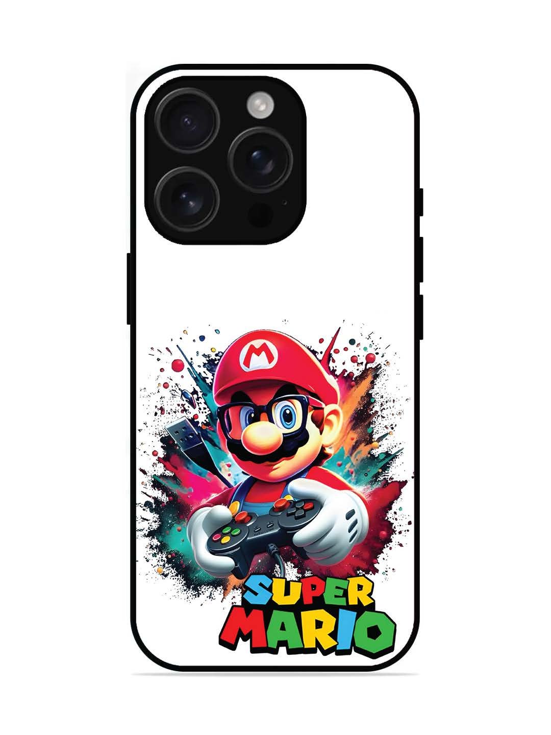 iPhone 16 pro Modern Mario Pro Gamer Splash