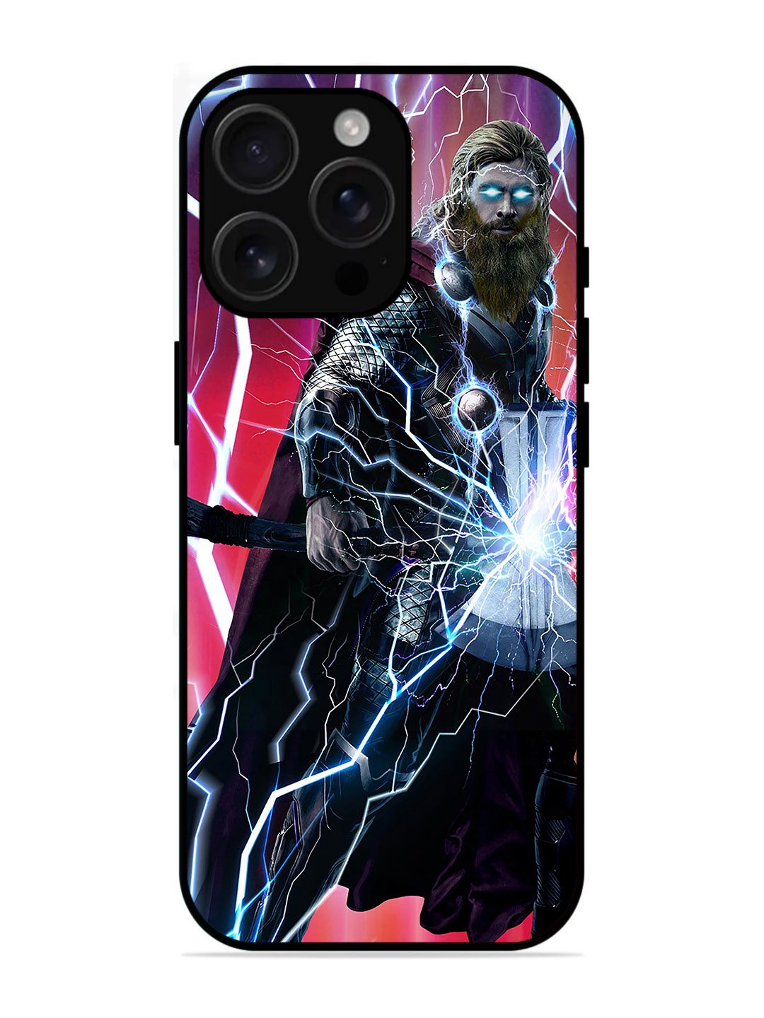 iPhone 16 pro max thor stormbreaker hammer lightning