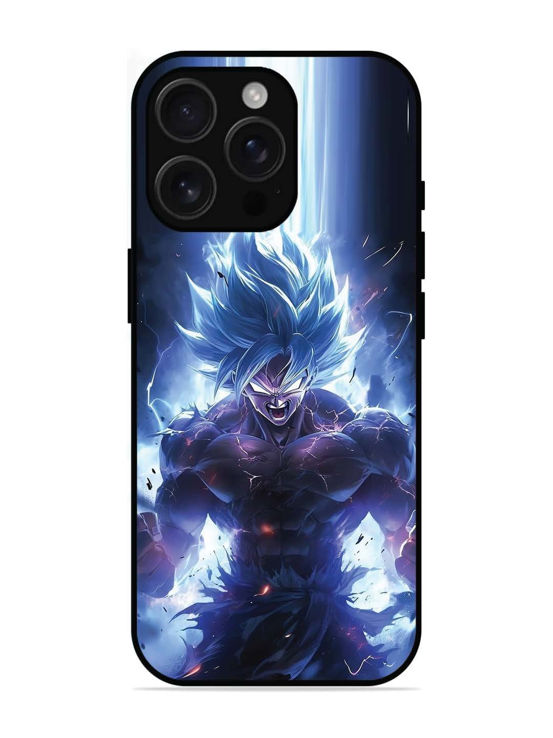 iPhone 16 pro max Super Saiyan Blue and Angry