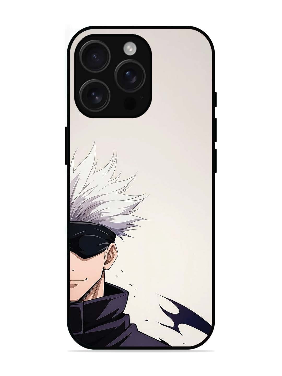 iPhone 16 pro max White Hair Sorcerer Satoru Gojo