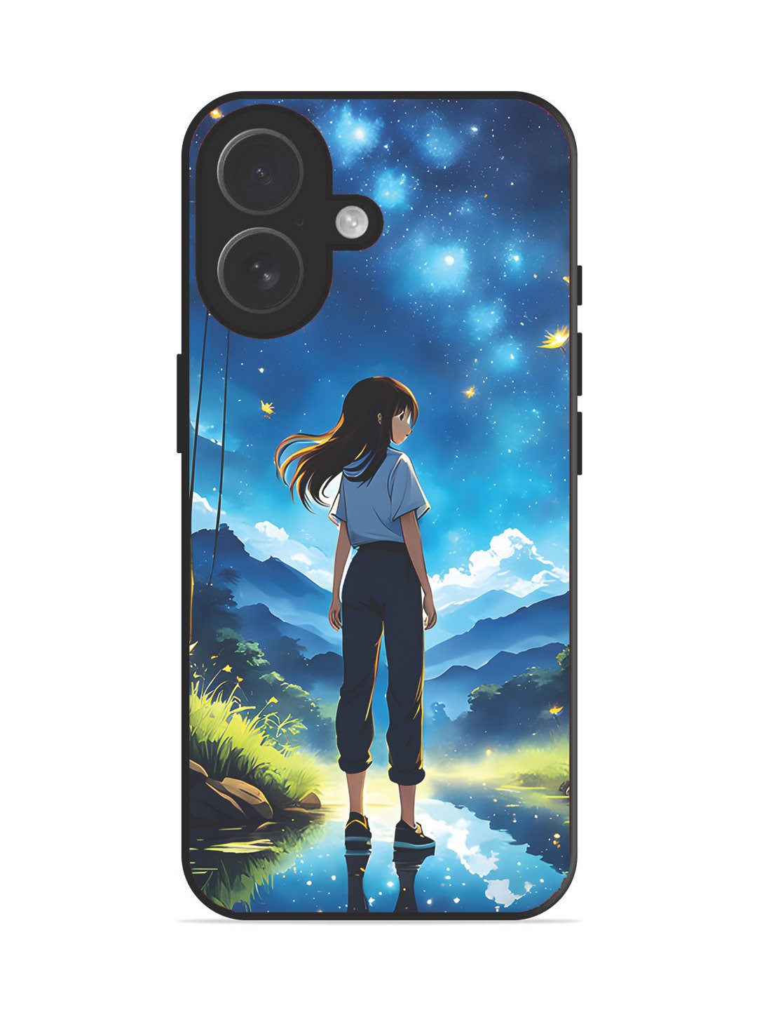 iPhone 17 Girl In Beautiful Forest