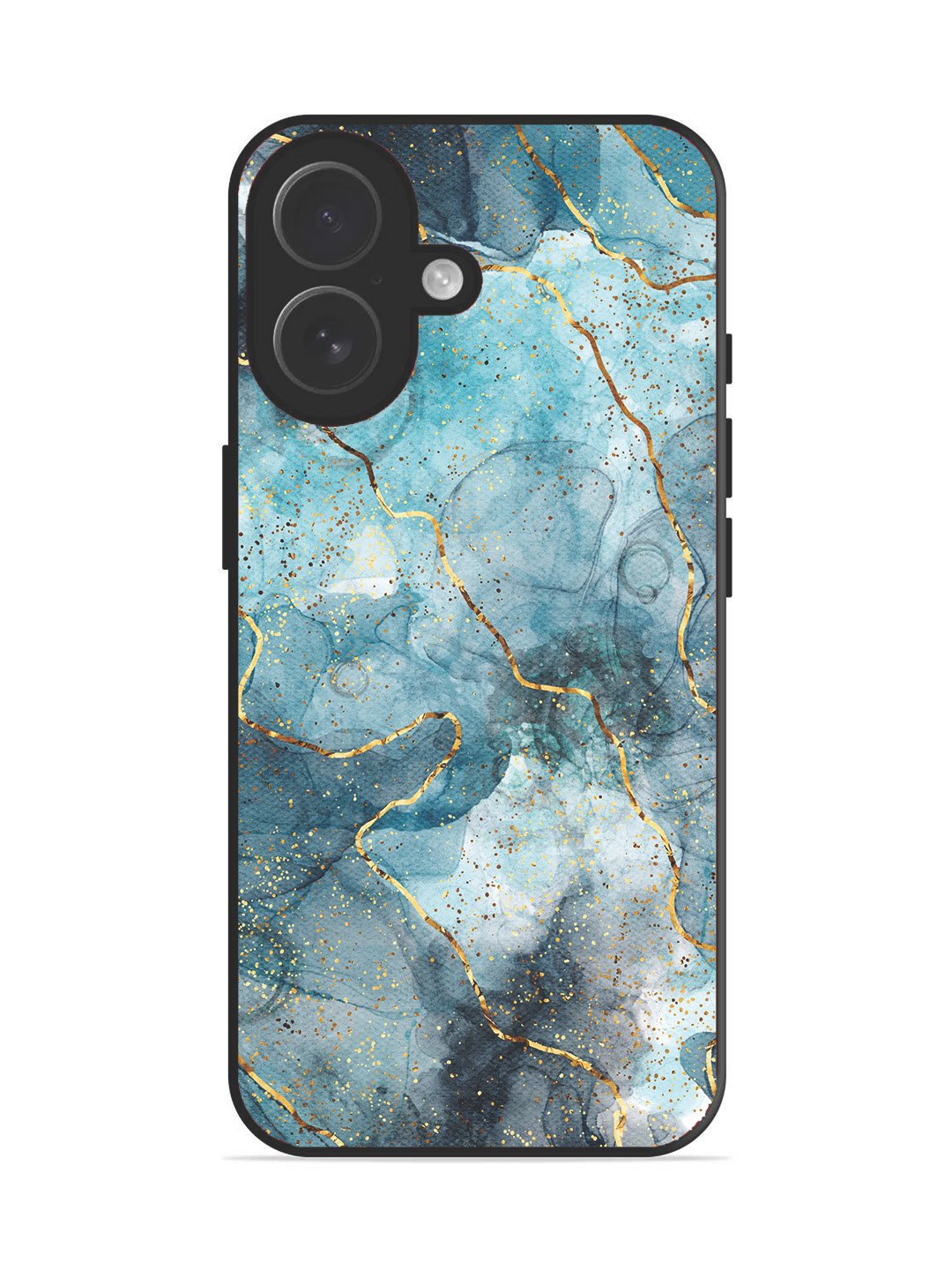 iPhone 17 Oceanic Golden Strip Marble