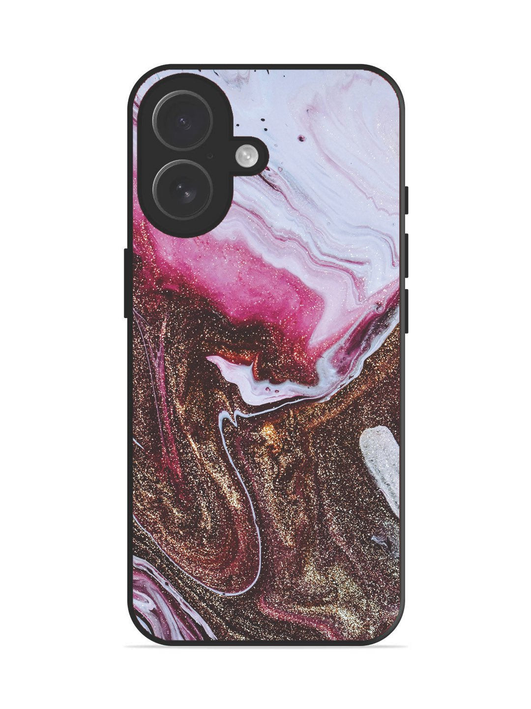 iPhone 17 Elegant Rose & Gold Marble
