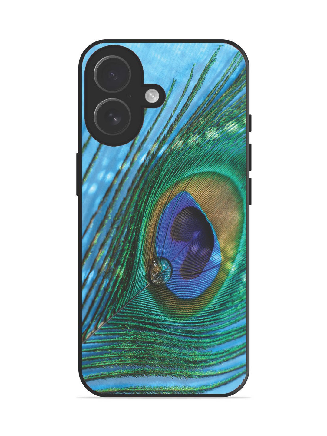 iPhone 17 A drop on Peacock Feather