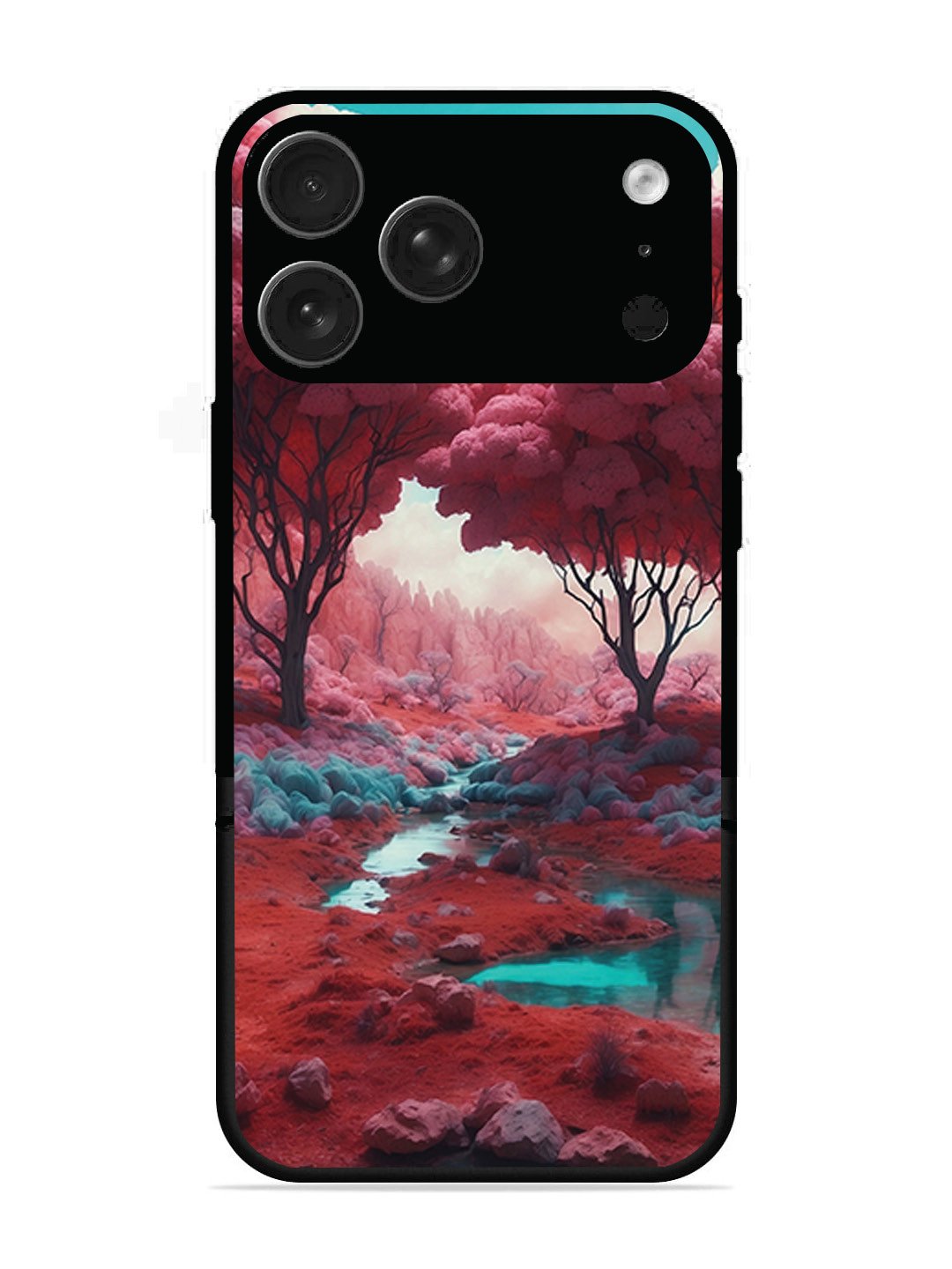 iPhone 17 Pro Max Pink Forest