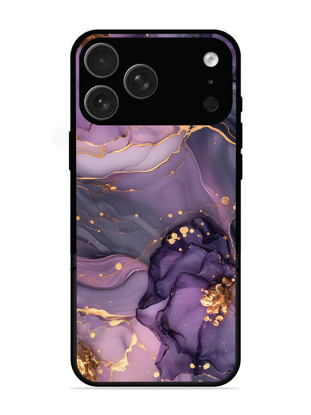 iPhone 17 Pro Max Royal Orchid Theme Marble