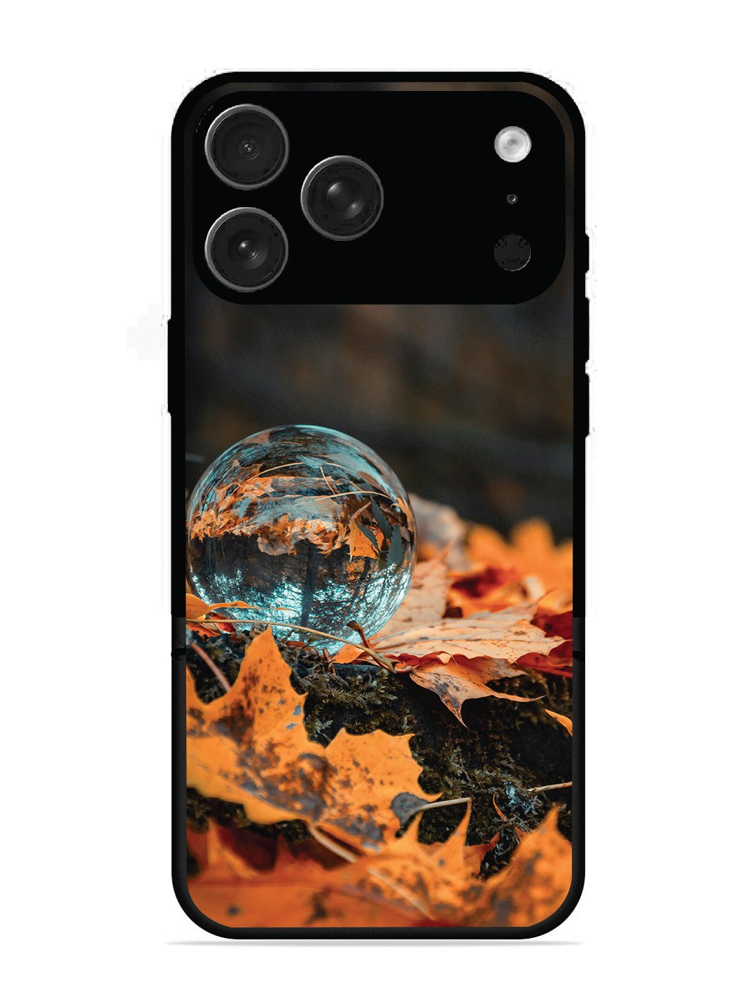 iPhone 17 Pro Max Glass Ball On Gaurden