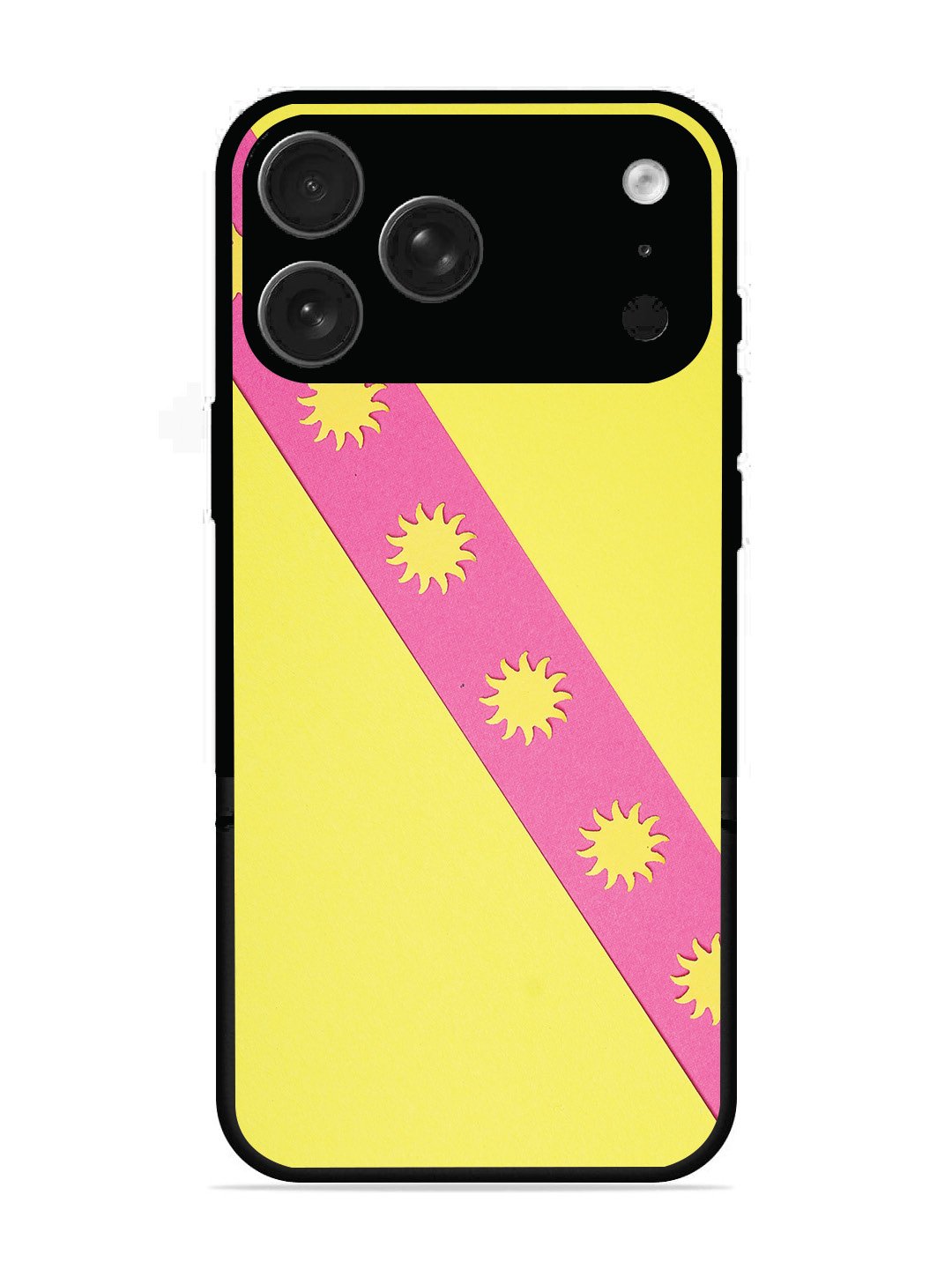 iPhone 17 Pro Max Pick Strip on Yellow Colour