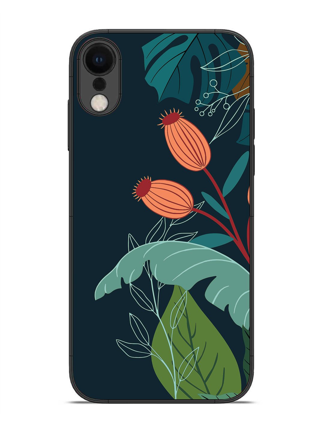 iPhone X Plant Illustration