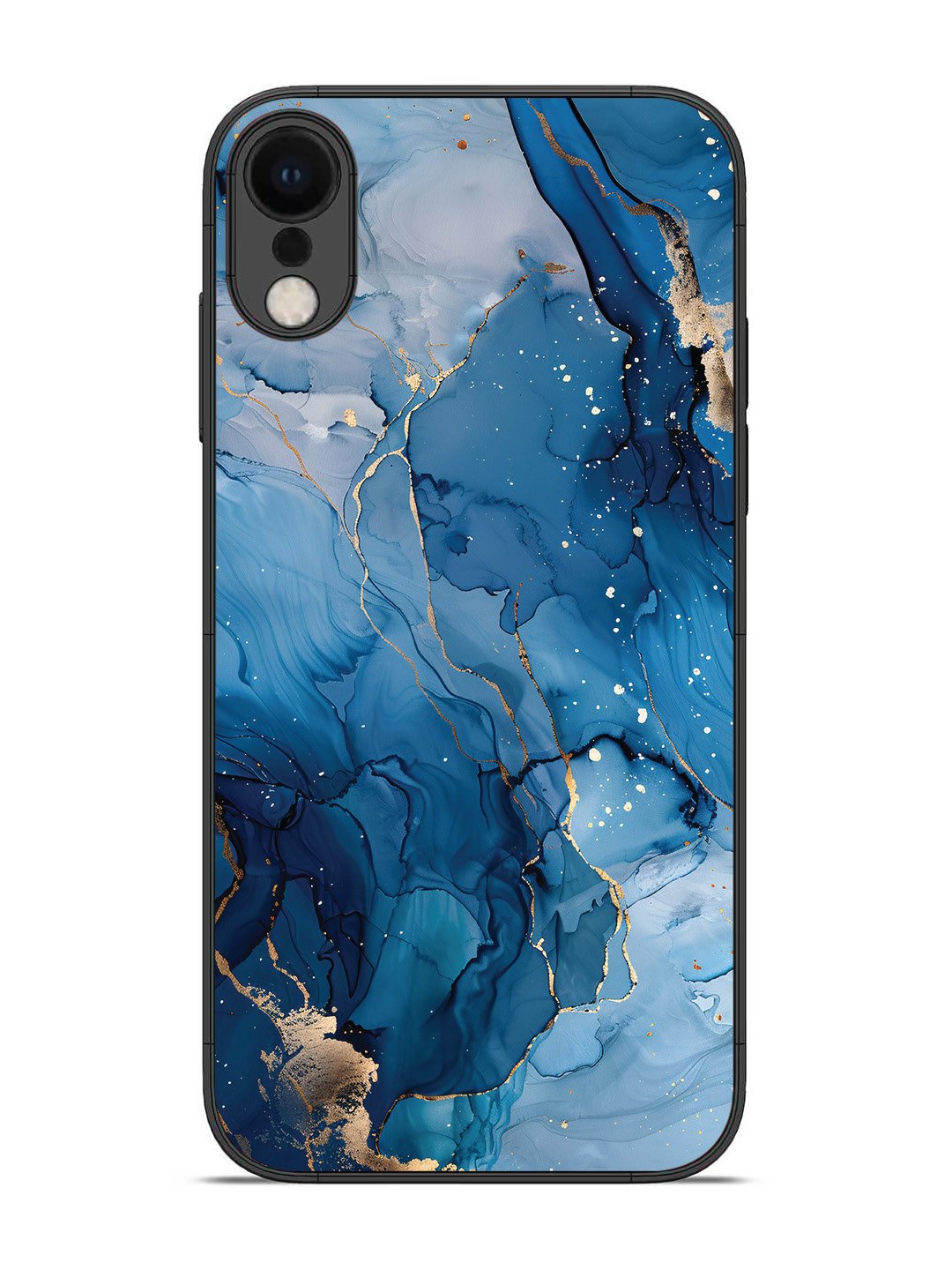 iPhone X Oceanic Pattern with Golden Sprinkles