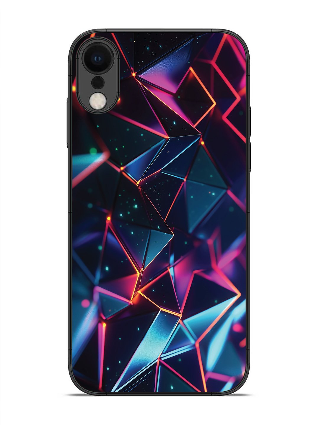 iPhone X 3D Abstract Polygon