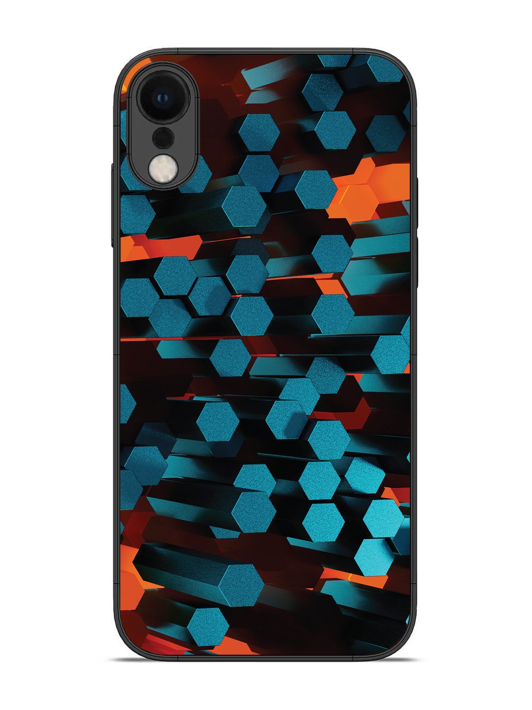 iPhone XR Hexagon 3D Abstract