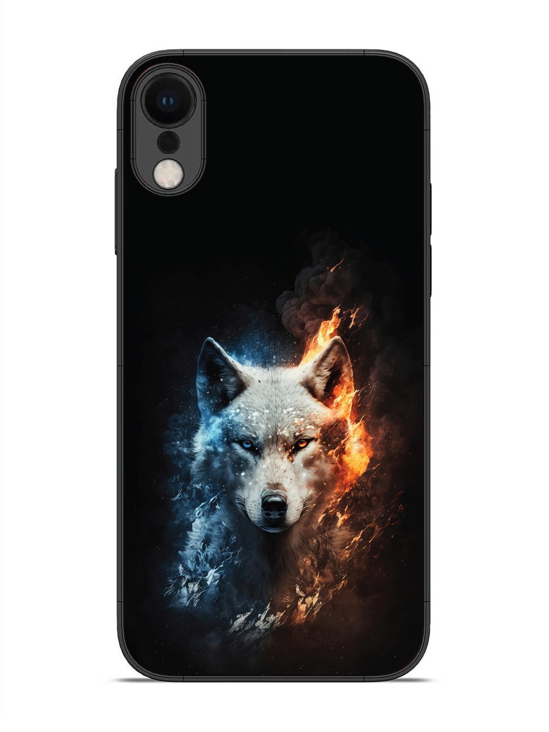 iPhone XR Fire Wolf