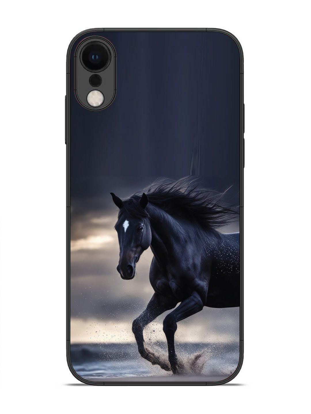 iPhone XR black-horse-animal