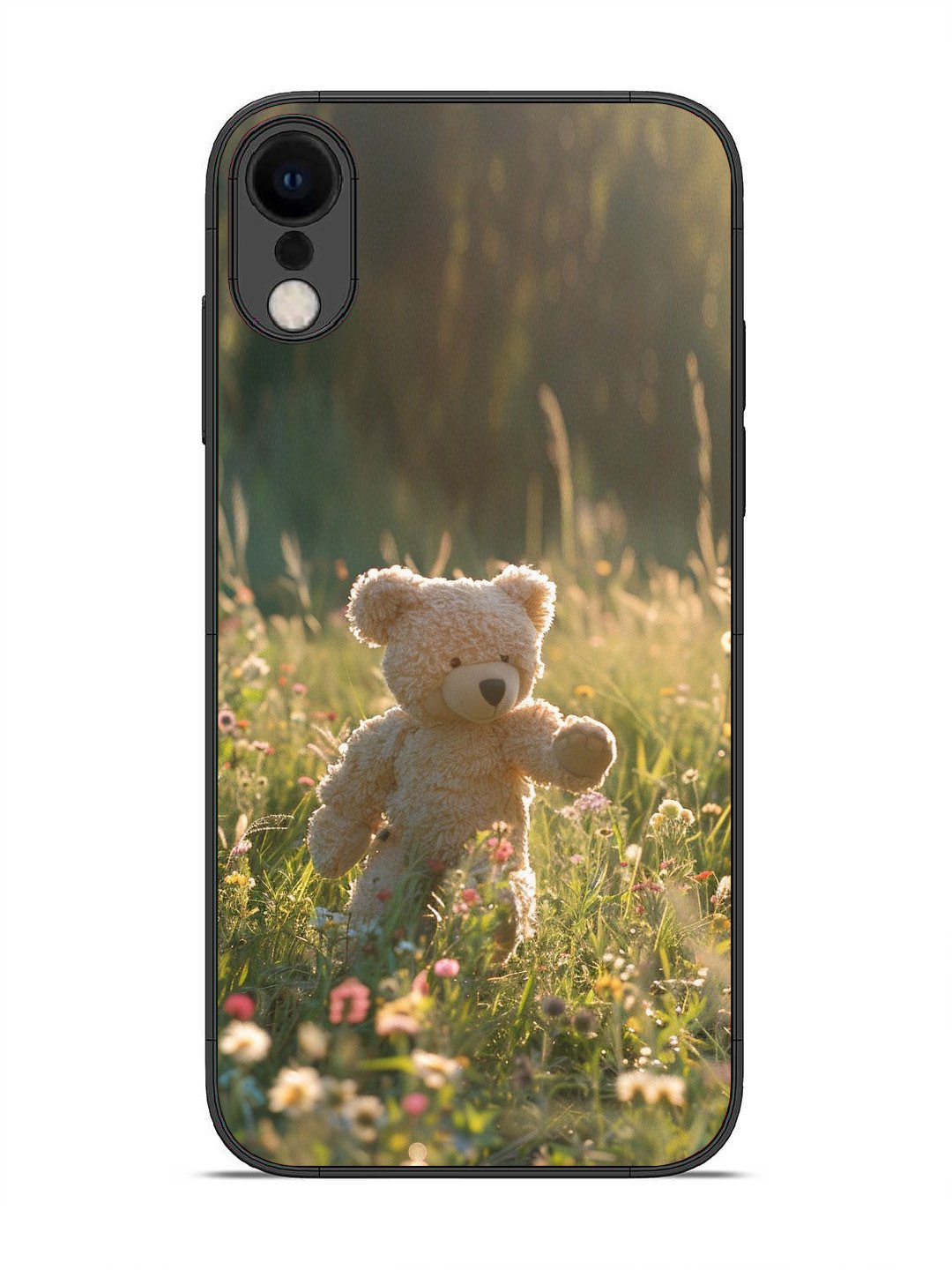 iPhone XR Teddy Bear Outdoors