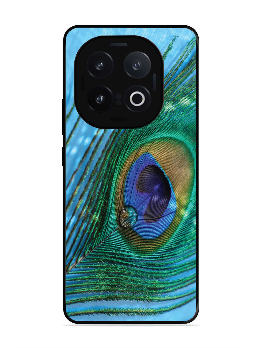 Iqoo 13 5G A drop on Peacock Feather