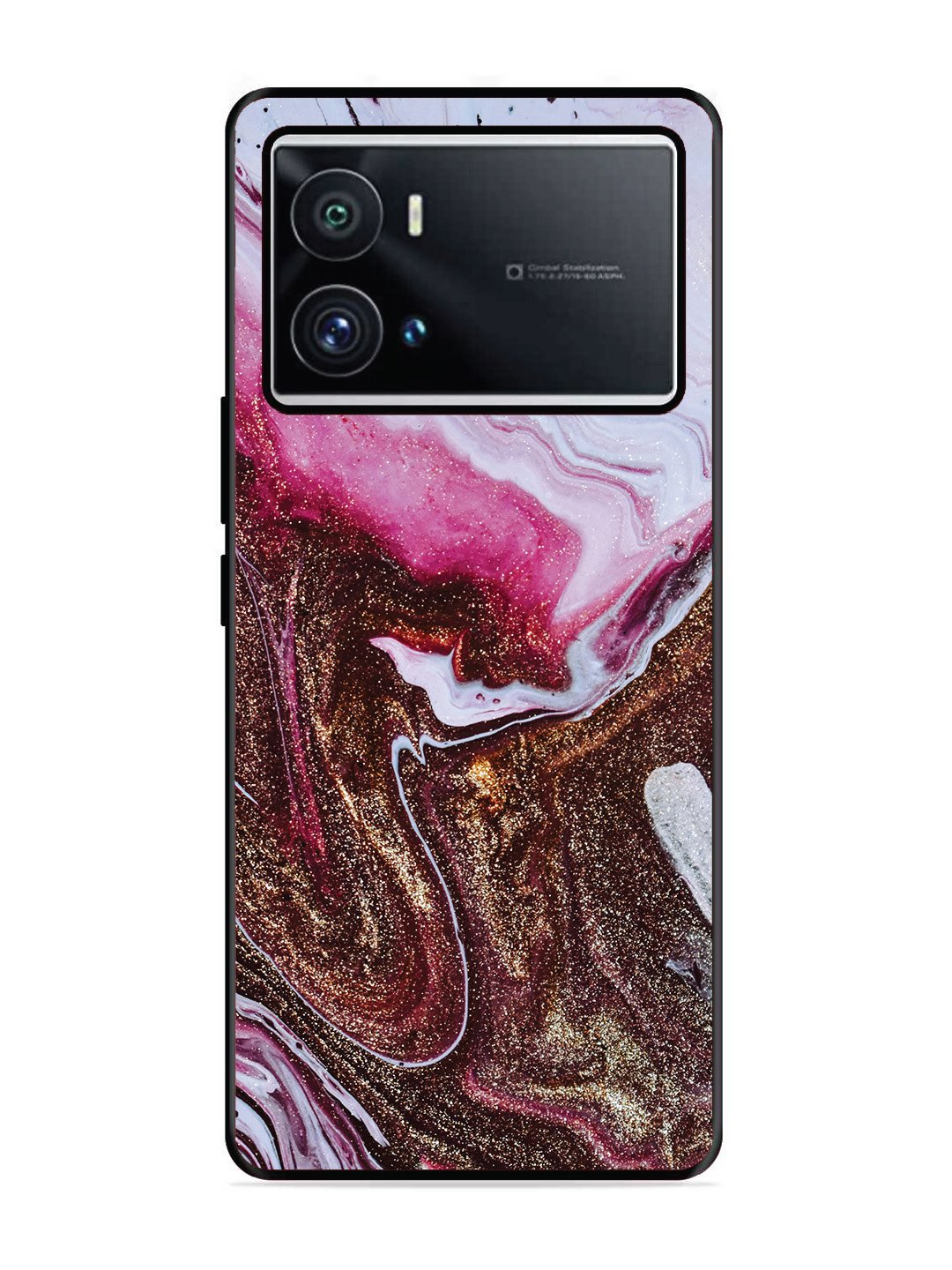 Iqoo 9 Pro Elegant Rose & Gold Marble
