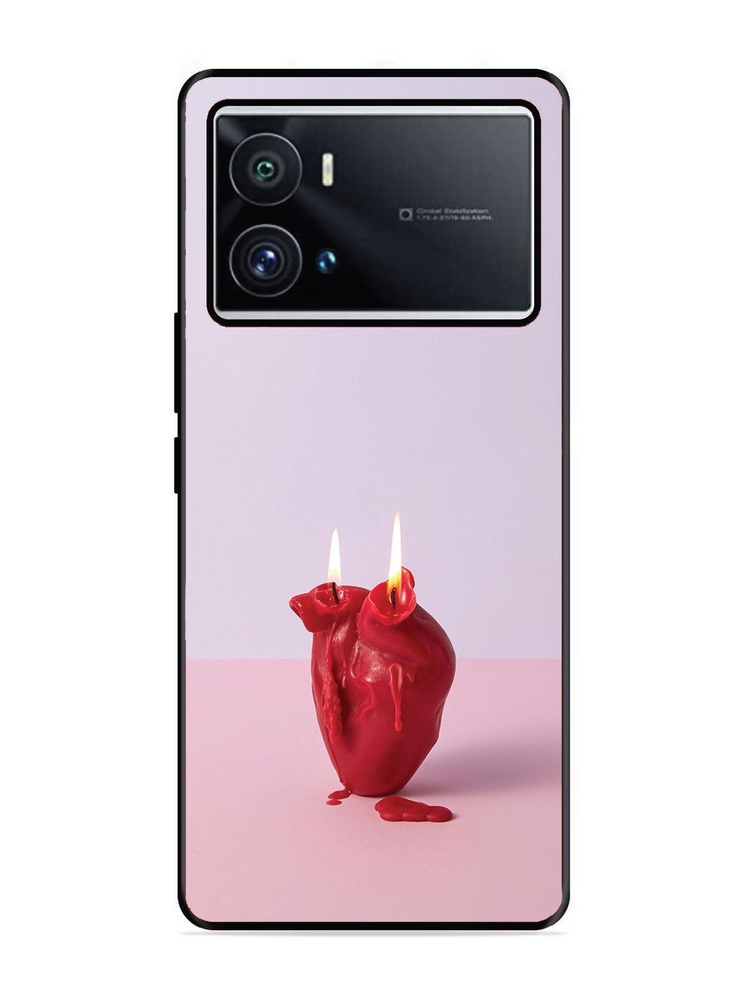 Iqoo 9 Pro A Lighted Heart Candle