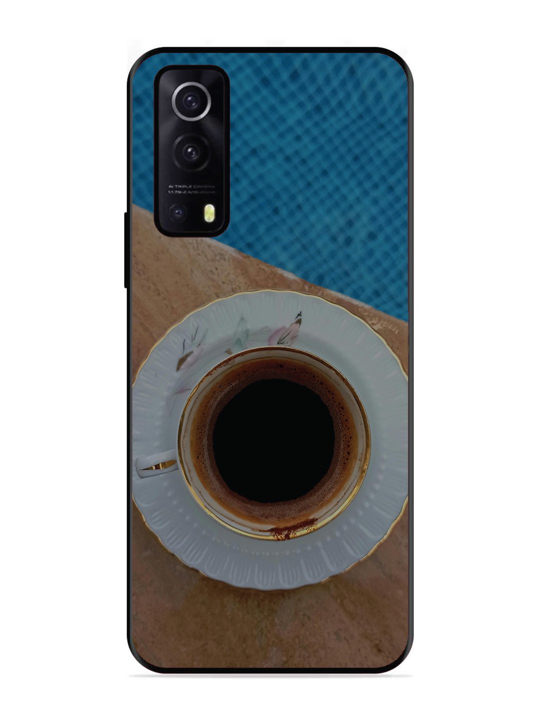 IQOO Z3 5G Black Tea Cup Saucer