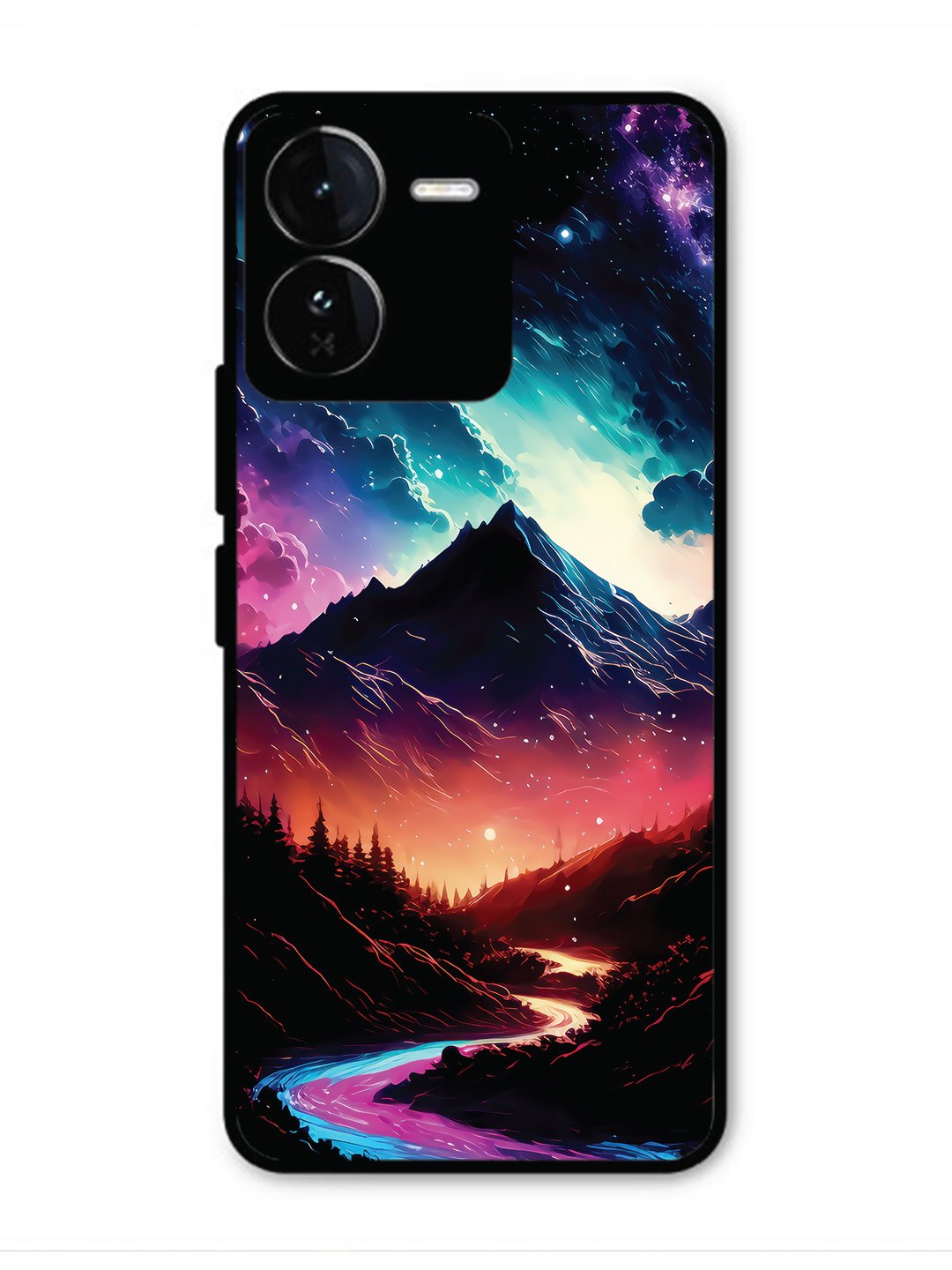 Iqoo Z9 5G mountain-valley-Colorful-cloud-at-night