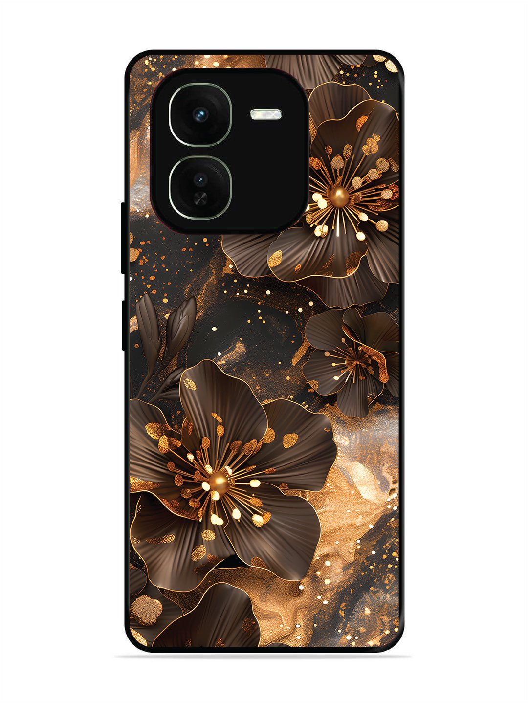 iqoo z9x 5g Golden Flowars