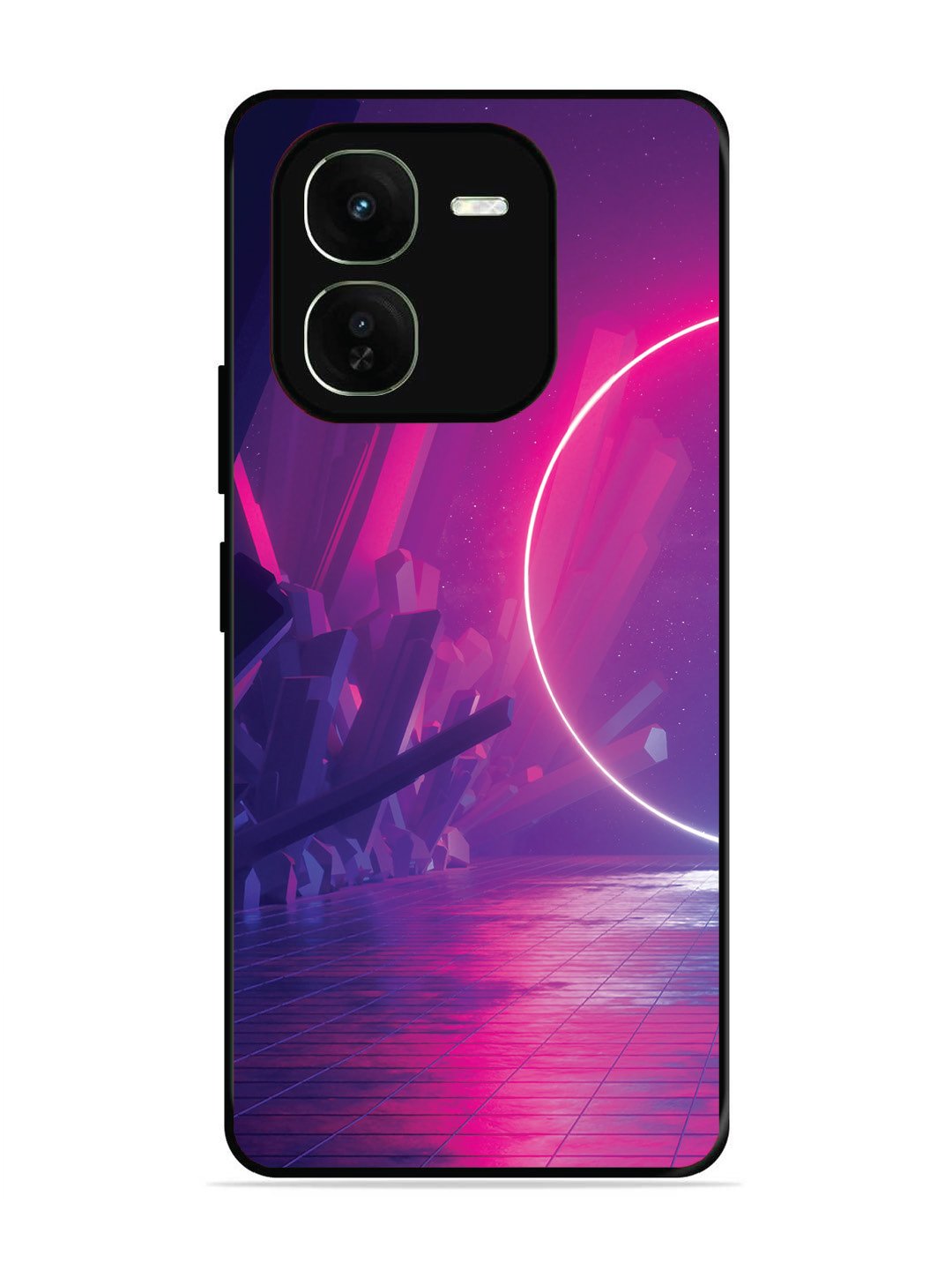 iqoo z9x 5g abstract with Neon Light