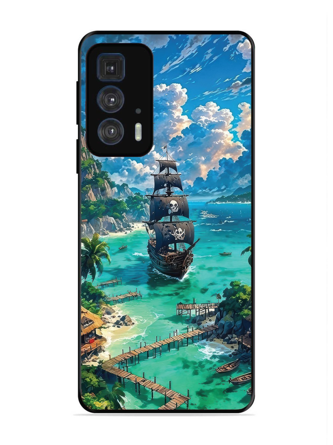 Motorola Moto Edge 20 Pro Pirate Ship Island