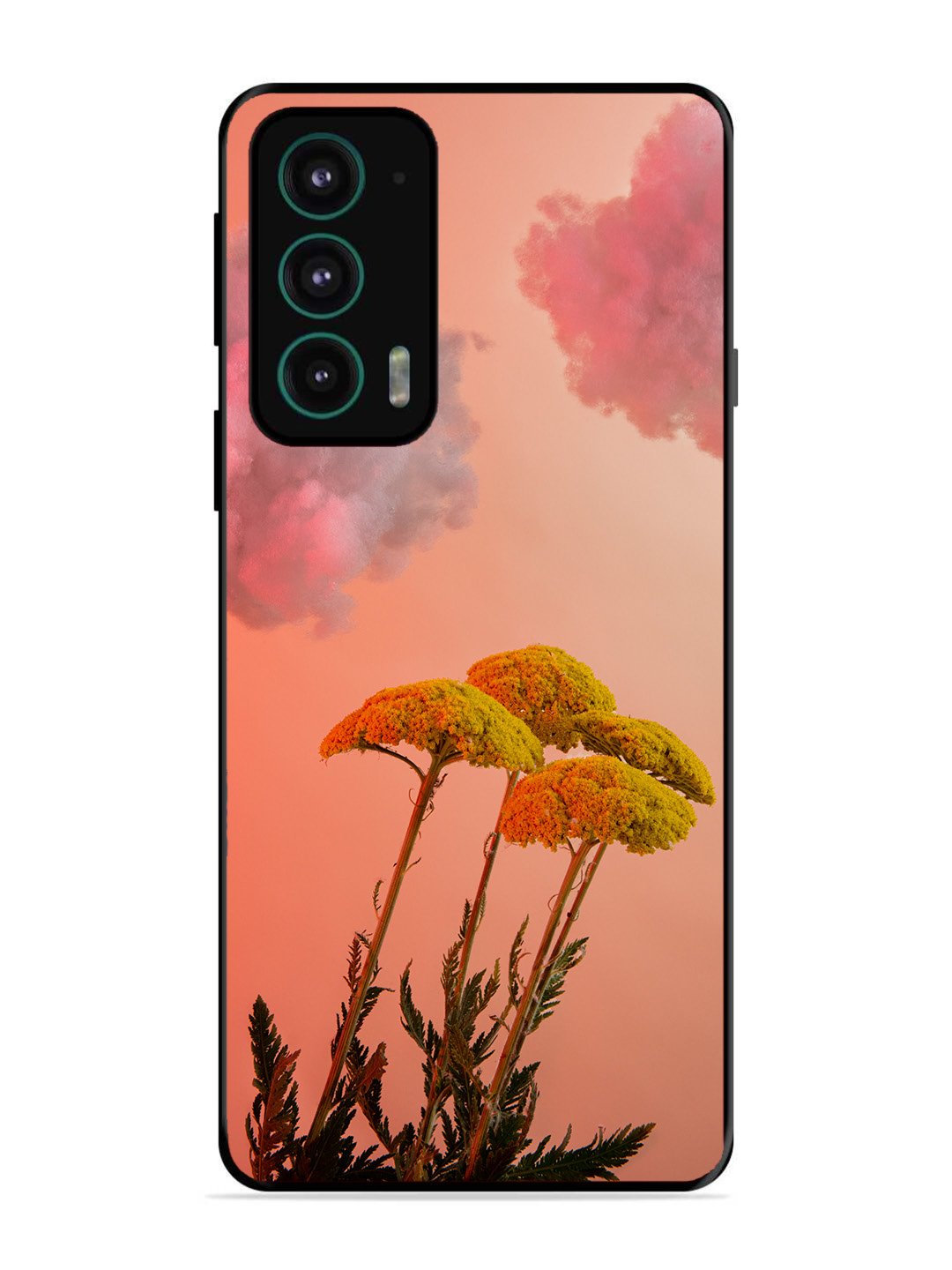 Motorola Moto Edge 20 Floral Sunset Blossom Sky
