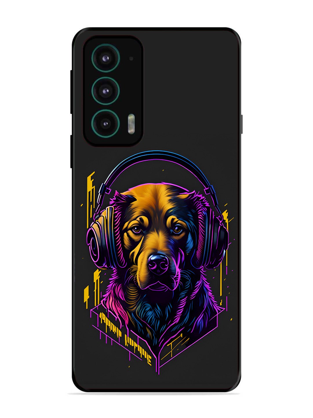 Motorola Moto Edge 20 Music Lover Dog