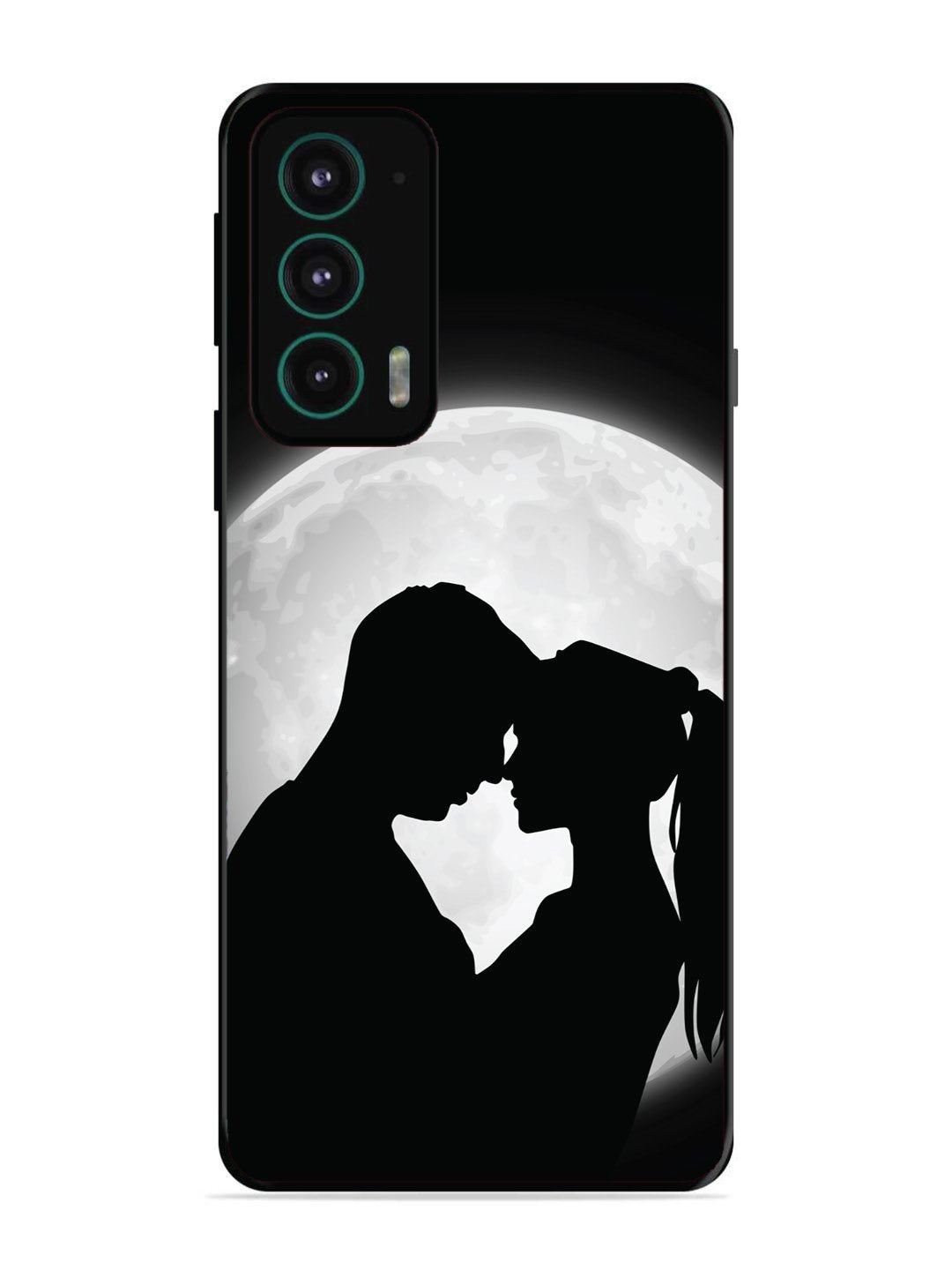 Motorola Moto Edge 20 Couple on Moon