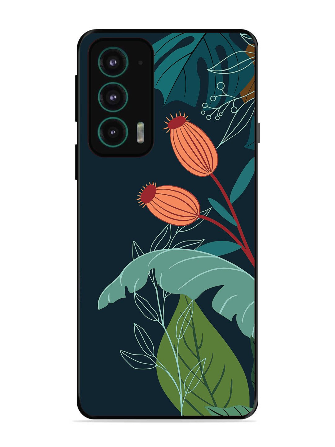 Motorola Moto Edge 20 Plant Illustration