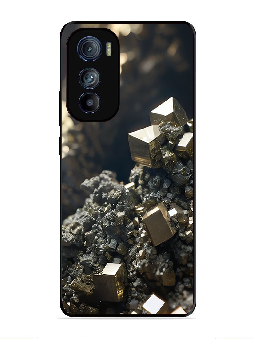 Motorola Moto Edge 30 Gold Crystals