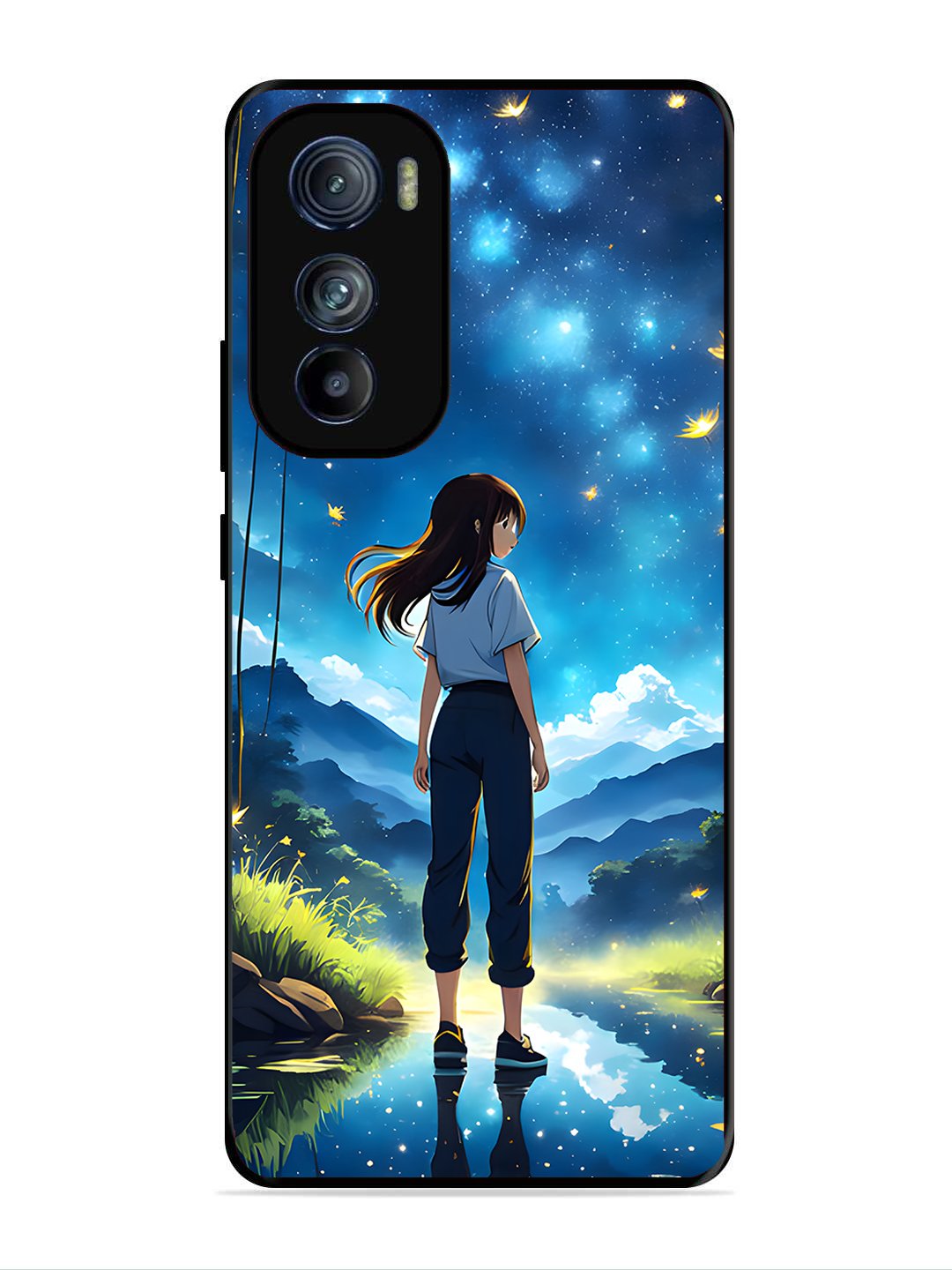 Motorola Moto Edge 30 Girl In Beautiful Forest