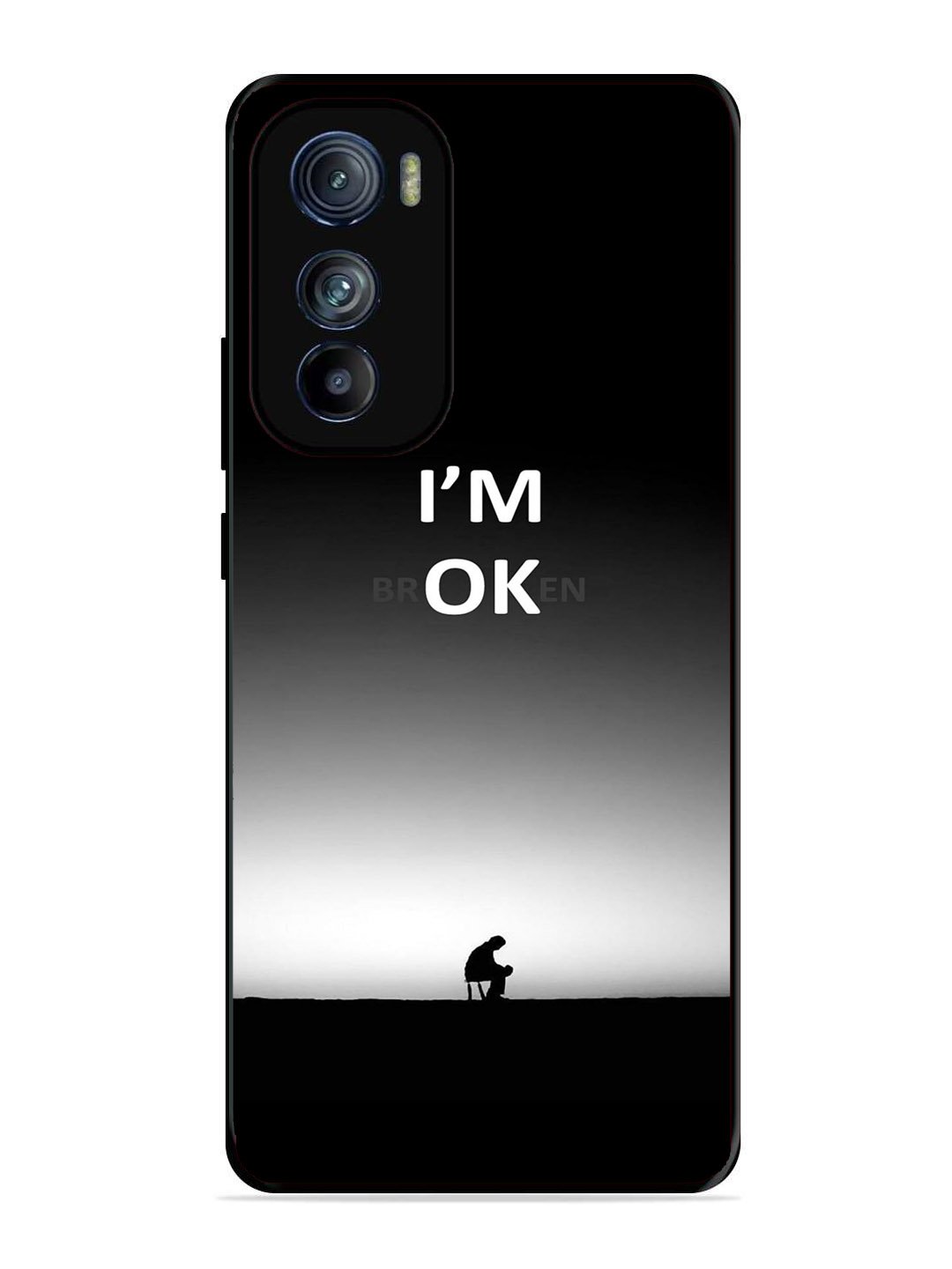 Motorola Moto Edge 30 I'm Broken A man on Chair Alone