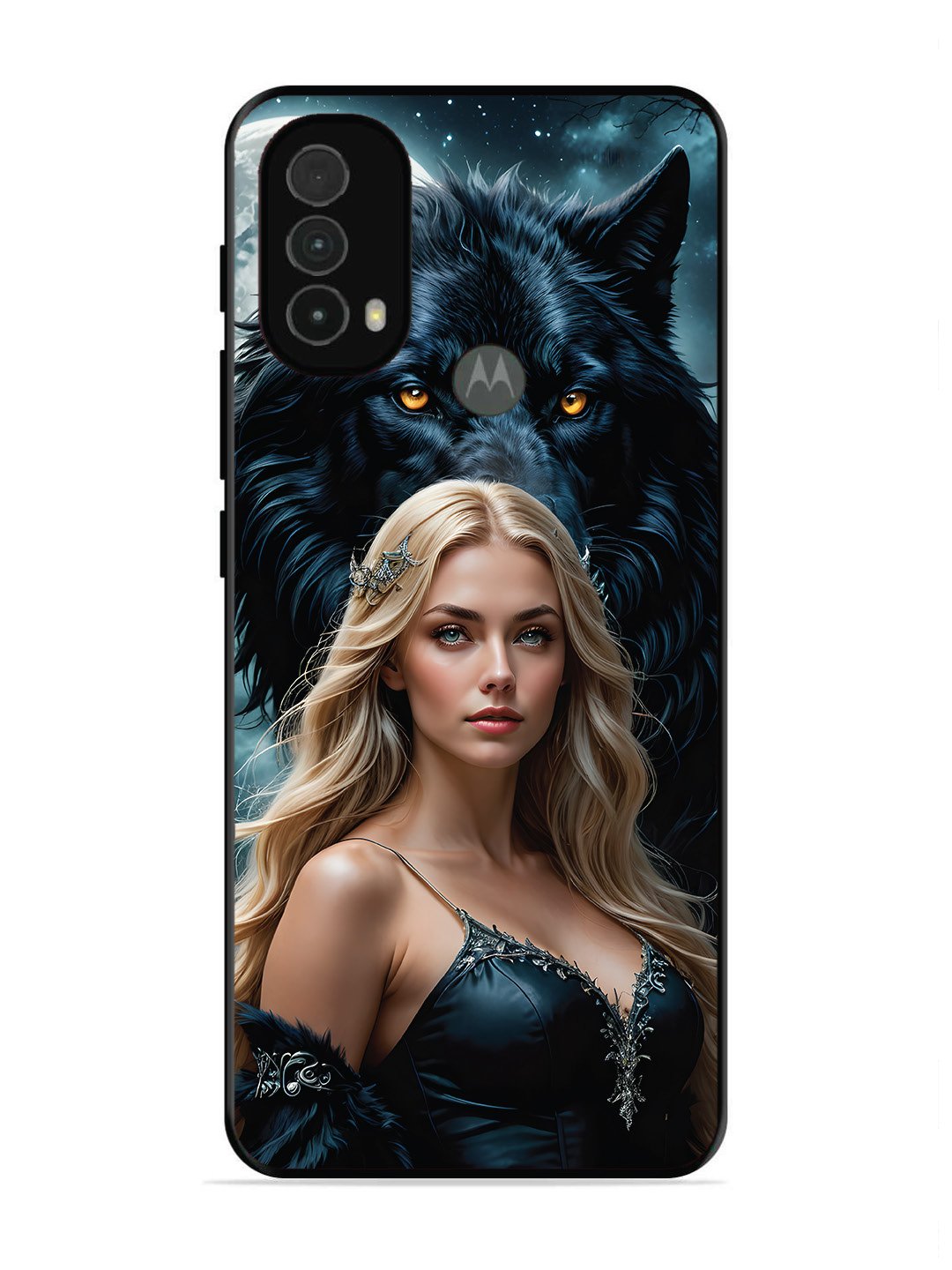 Motorola Moto E40 Wolf & Girl