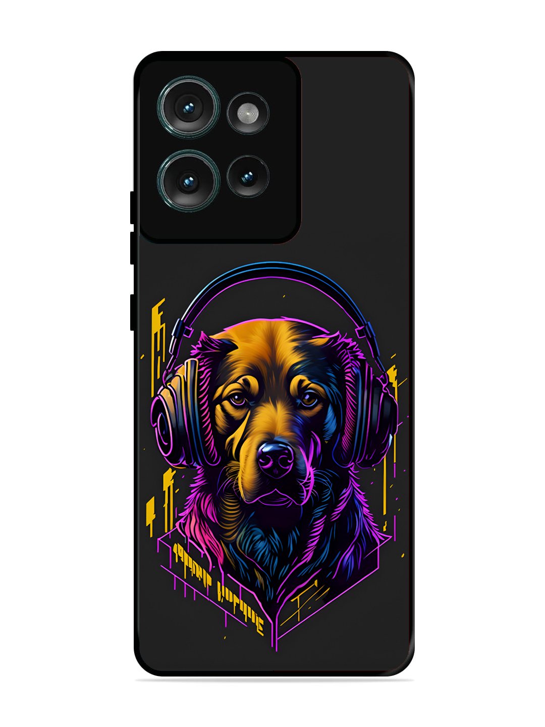 Motorola Edge 50 Music Lover Dog
