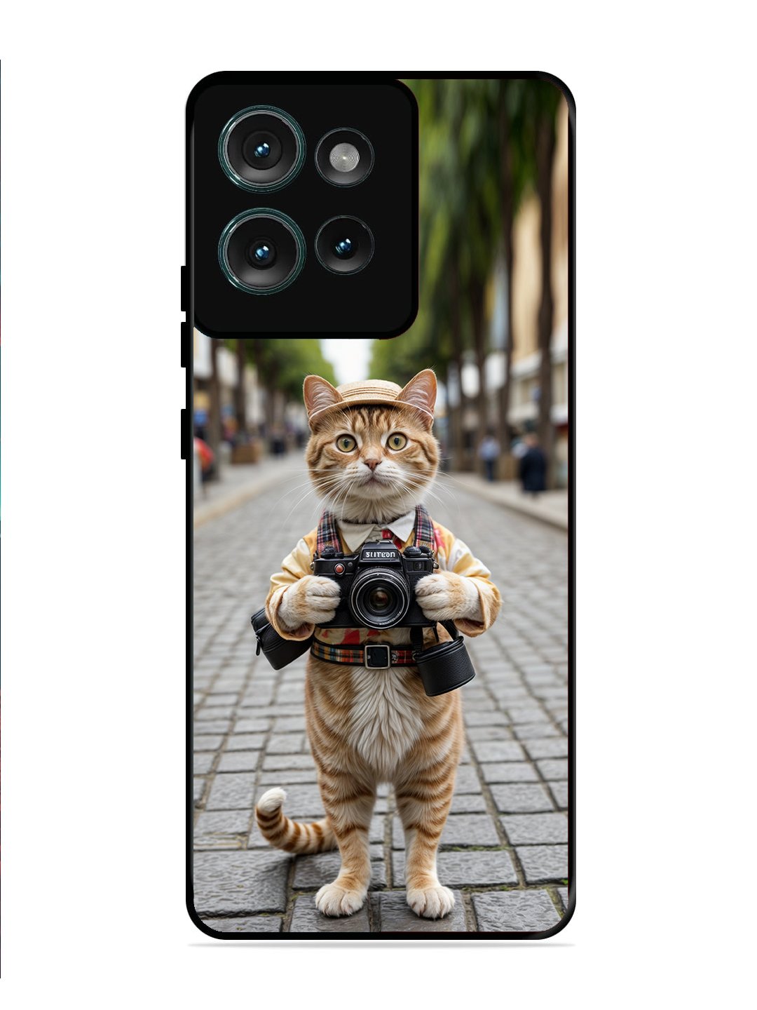 Motorola Edge 50 Cat as Cameraman