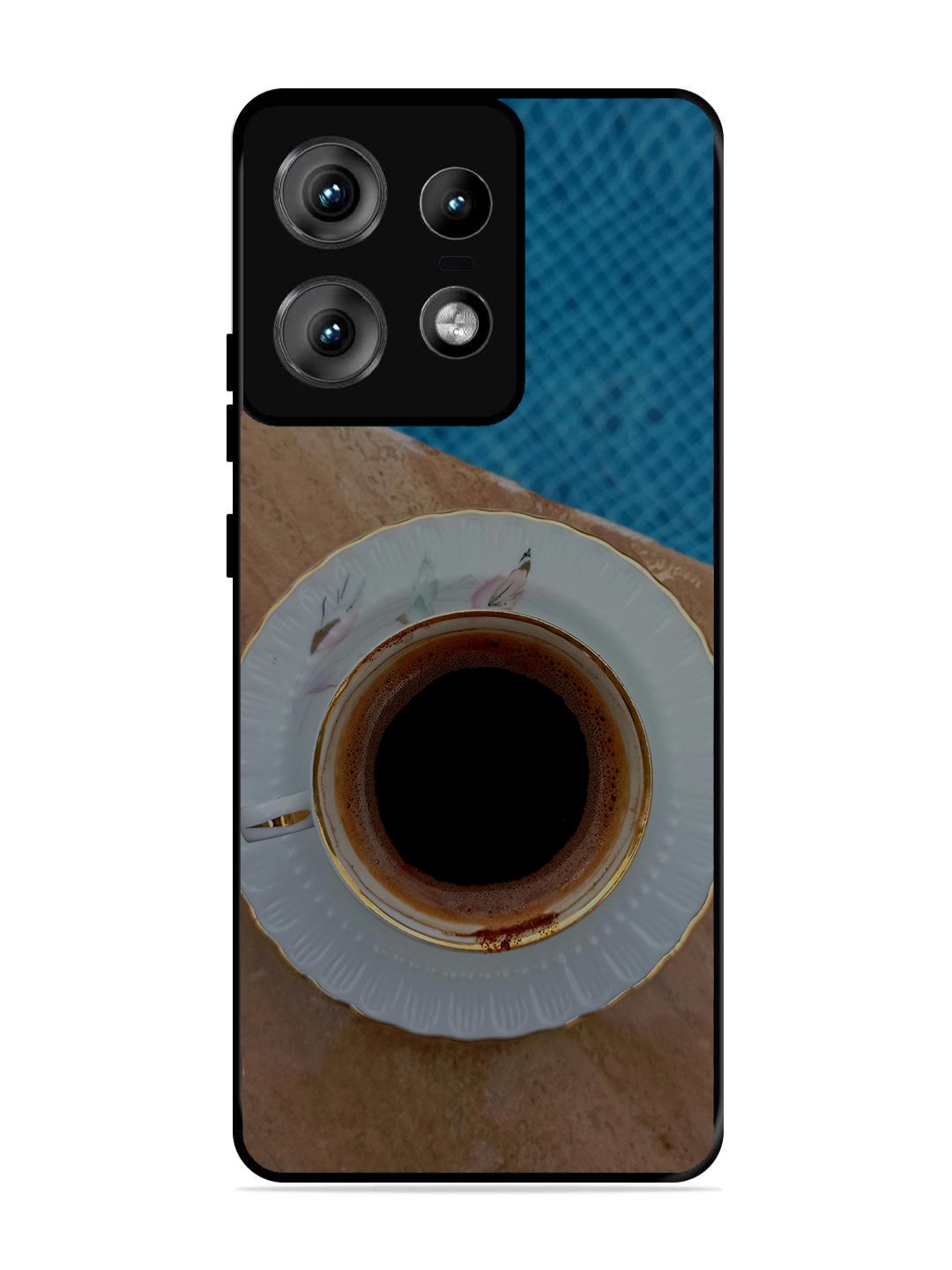 Motorola Edge 50 Pro Black Tea Cup Saucer