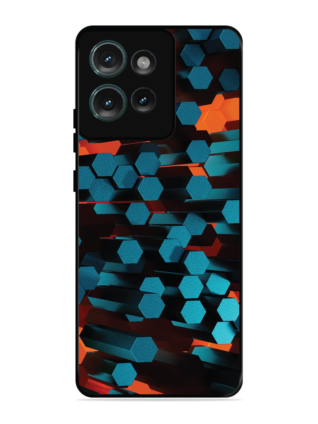Motorola Edge 50 Hexagon 3D Abstract